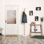 SILKEN SHORELINE DANCE Selbstklebendes Poster - Hochformat