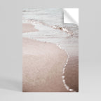 SILKEN SHORELINE DANCE Selbstklebendes Poster - Hochformat