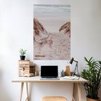 HIDDEN COASTLINE TREK Selbstklebendes Poster - Hochformat