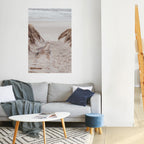 HIDDEN COASTLINE TREK Selbstklebendes Poster - Hochformat