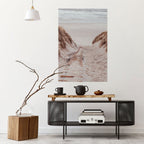 HIDDEN COASTLINE TREK Selbstklebendes Poster - Hochformat