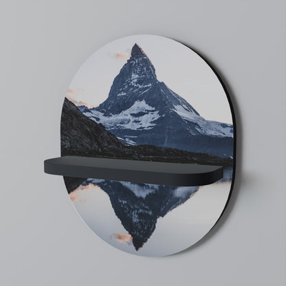 MEMORY OF MATTERHORN Dekoratives Wandregal