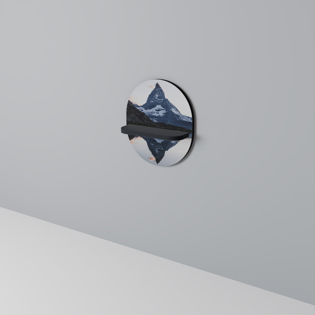 MEMORY OF MATTERHORN Dekoratives Wandregal