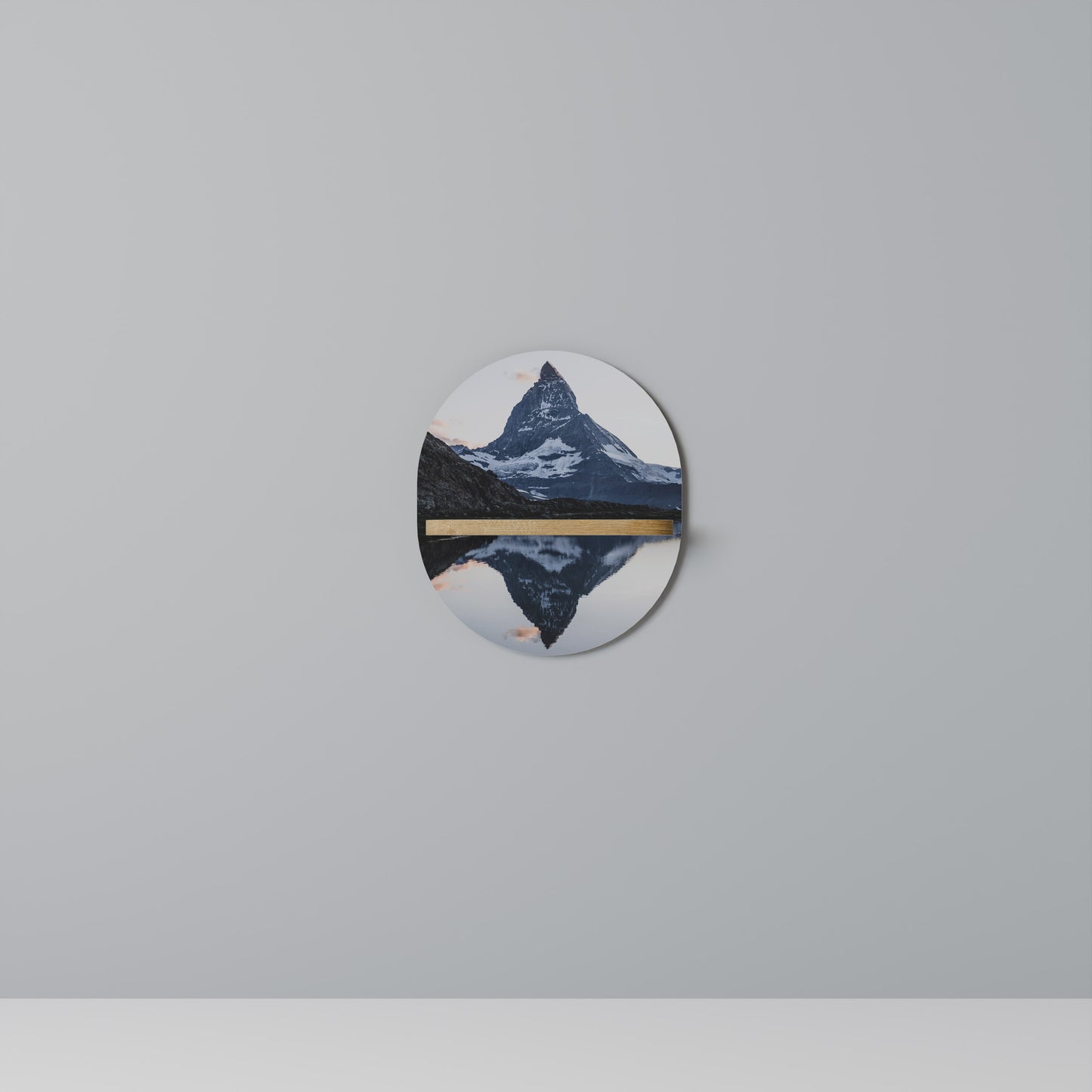 MEMORY OF MATTERHORN Dekoratives Wandregal