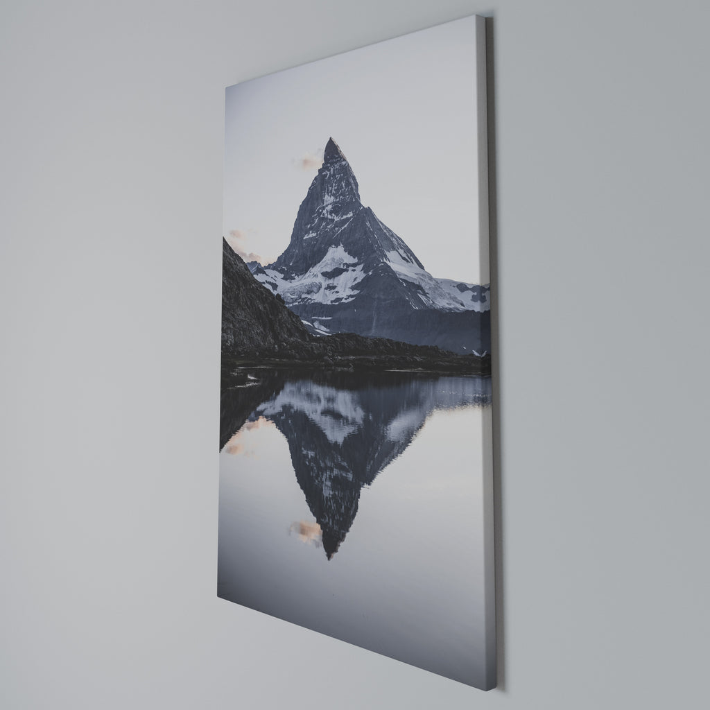 MEMORY OF MATTERHORN Vertical Canvas Print