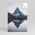 MEMORY OF MATTERHORN Selbstklebendes Poster - Hochformat