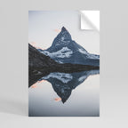MEMORY OF MATTERHORN Selbstklebendes Poster - Hochformat