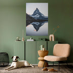 MEMORY OF MATTERHORN Selbstklebendes Poster - Hochformat