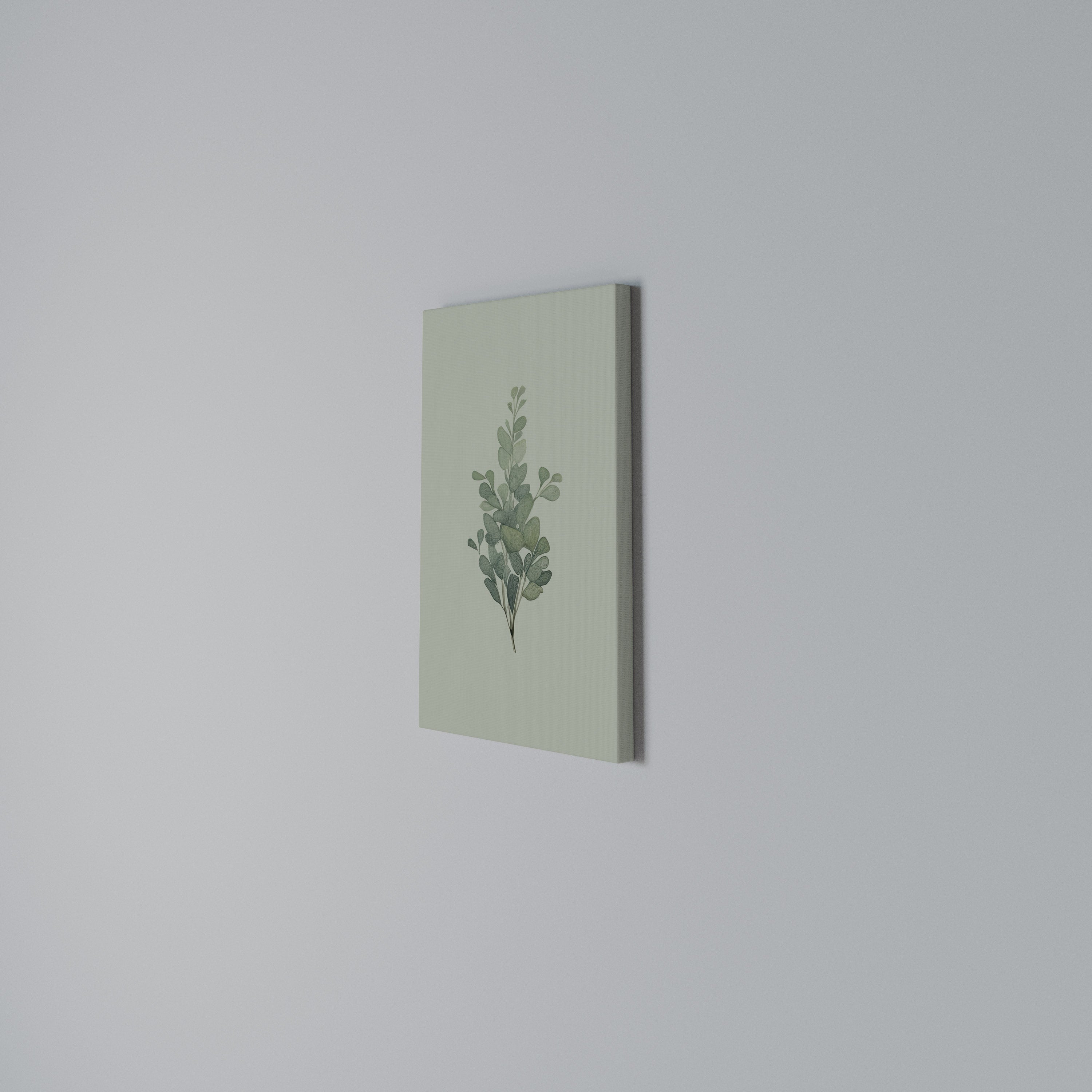 EUCALYPTUS TWIG Vertical Canvas Print