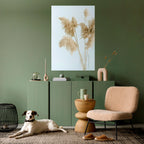 ELEGANT GRASSY SERENITY Peel and Stick Vertical Poster