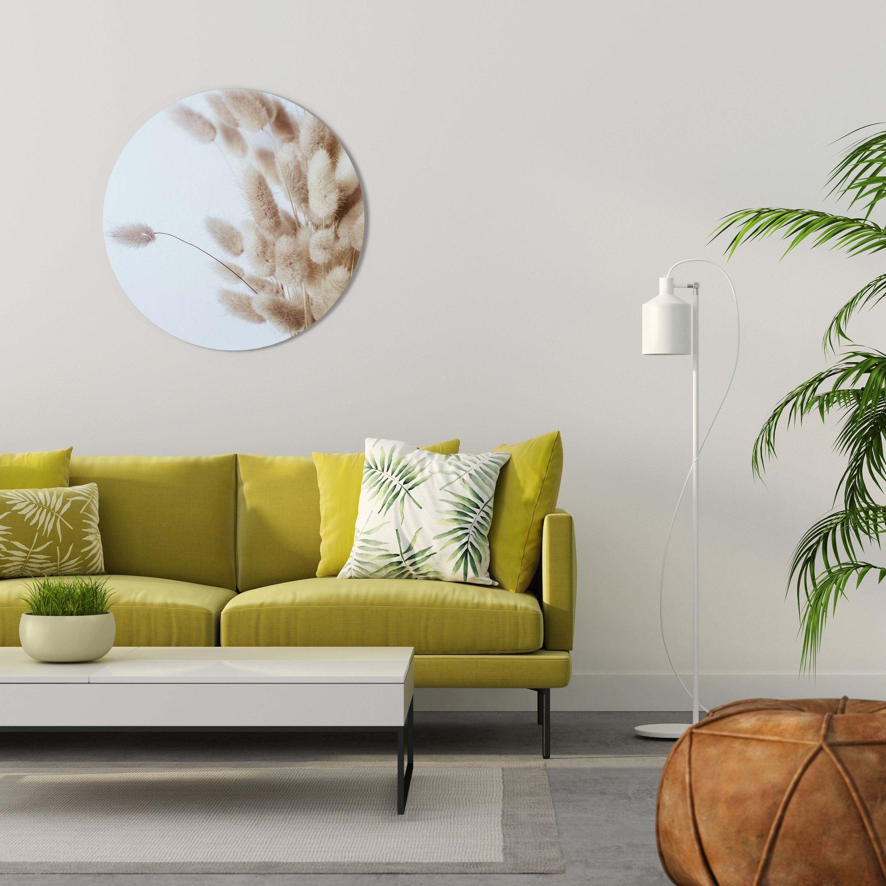 FLOUFFY DREAMSCAPE VIBRANCE Runde Wanddekoration Ø 69 cm