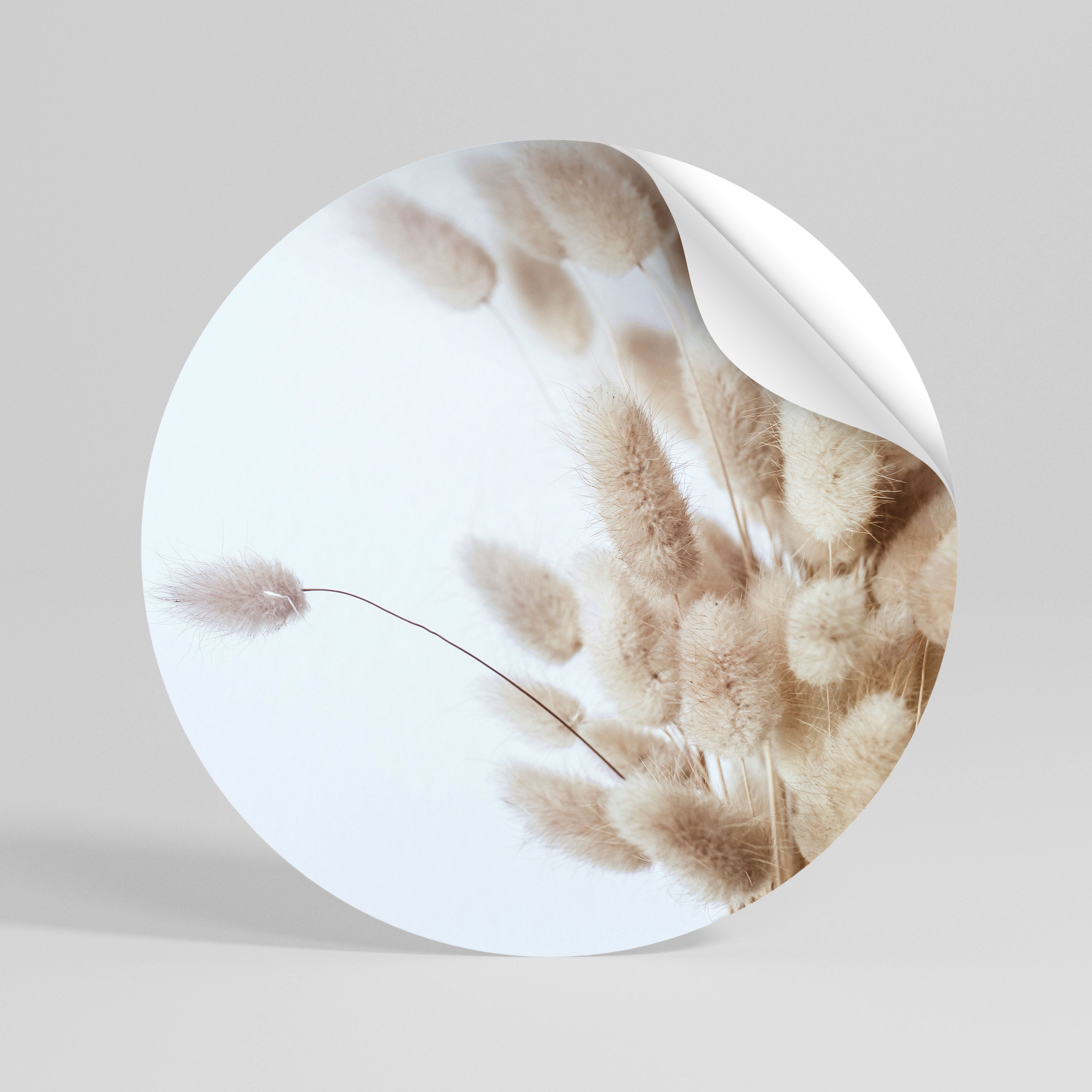 FLOUFFY DREAMSCAPE VIBRANCE Peel and Stick Round Sticker