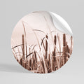 SERENITY IN SIMPLICITY Peel and Stick Round Sticker