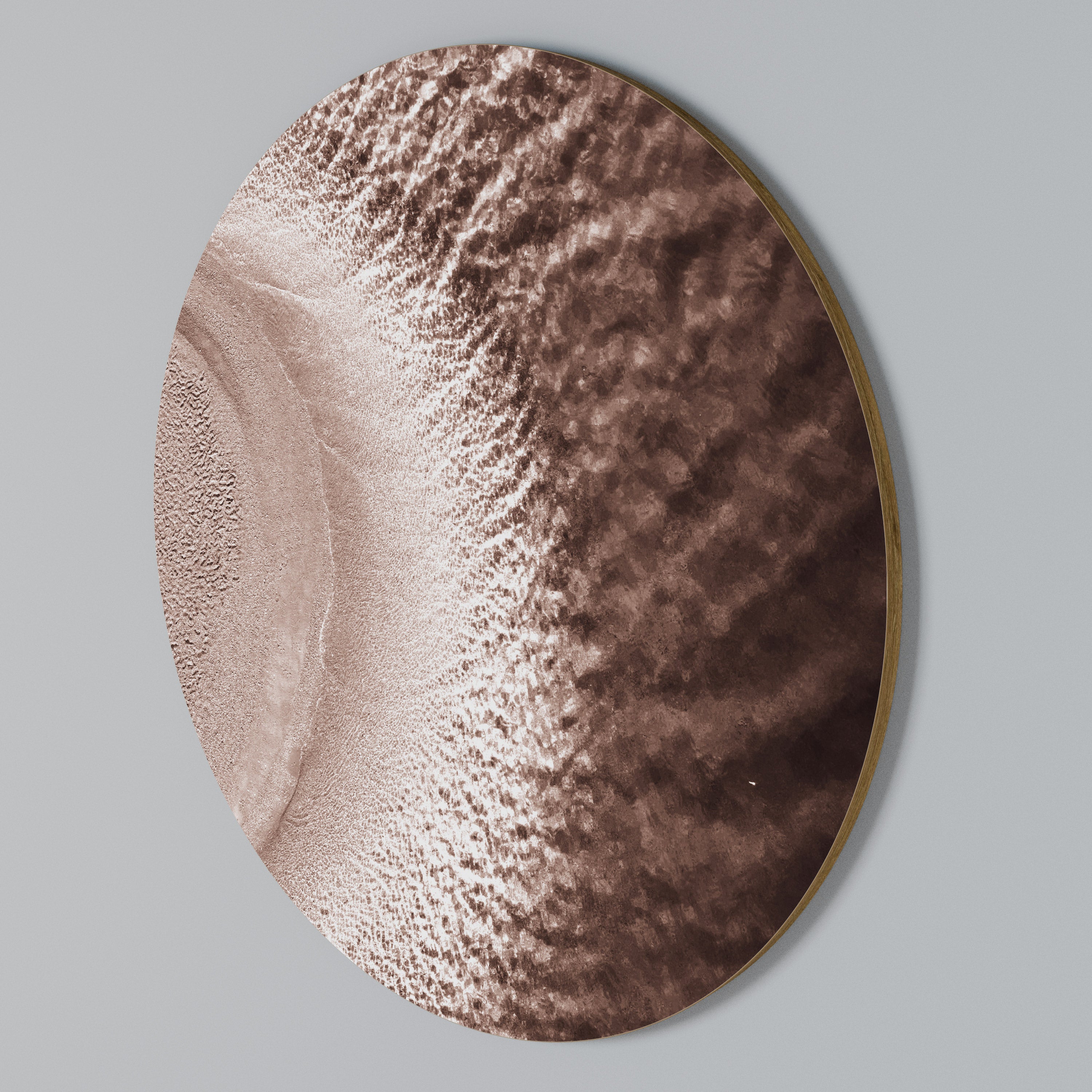 HARMONY IN HUES Round Wall Art