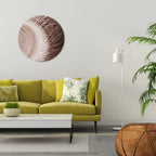 HARMONY IN HUES Runde Wanddekoration Ø 69 cm