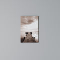 ECHOES OF STILLNESS Vertical Canvas Print