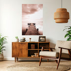 ECHOES OF STILLNESS Selbstklebendes Poster - Hochformat