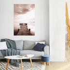 ECHOES OF STILLNESS Selbstklebendes Poster - Hochformat