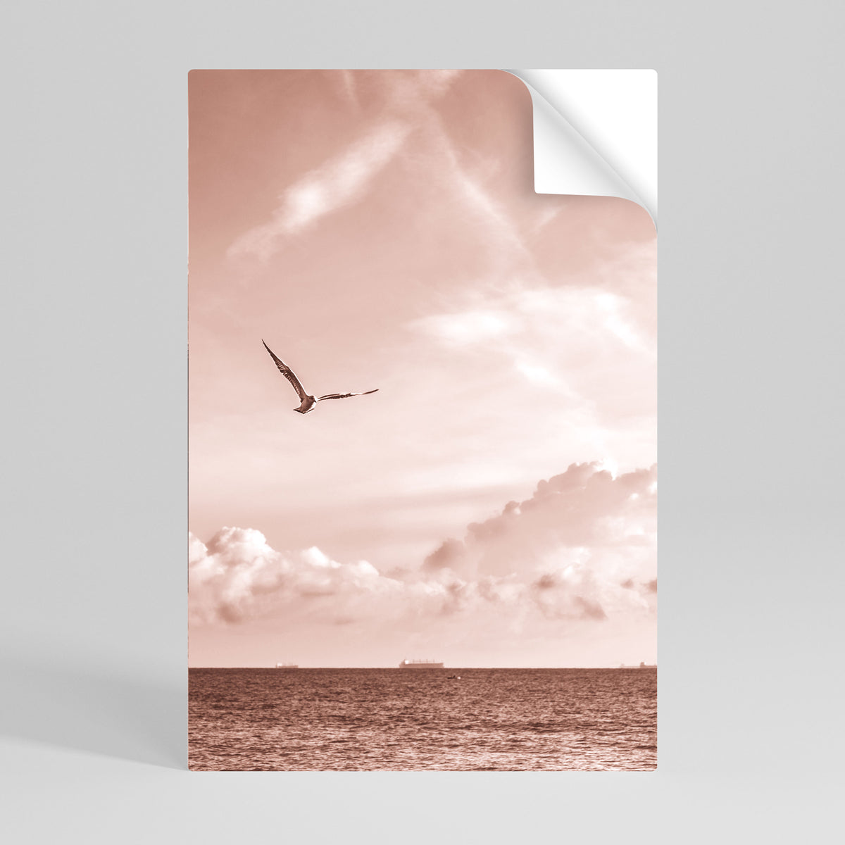 VISTA OF FREEDOM Selbstklebendes Poster - Hochformat