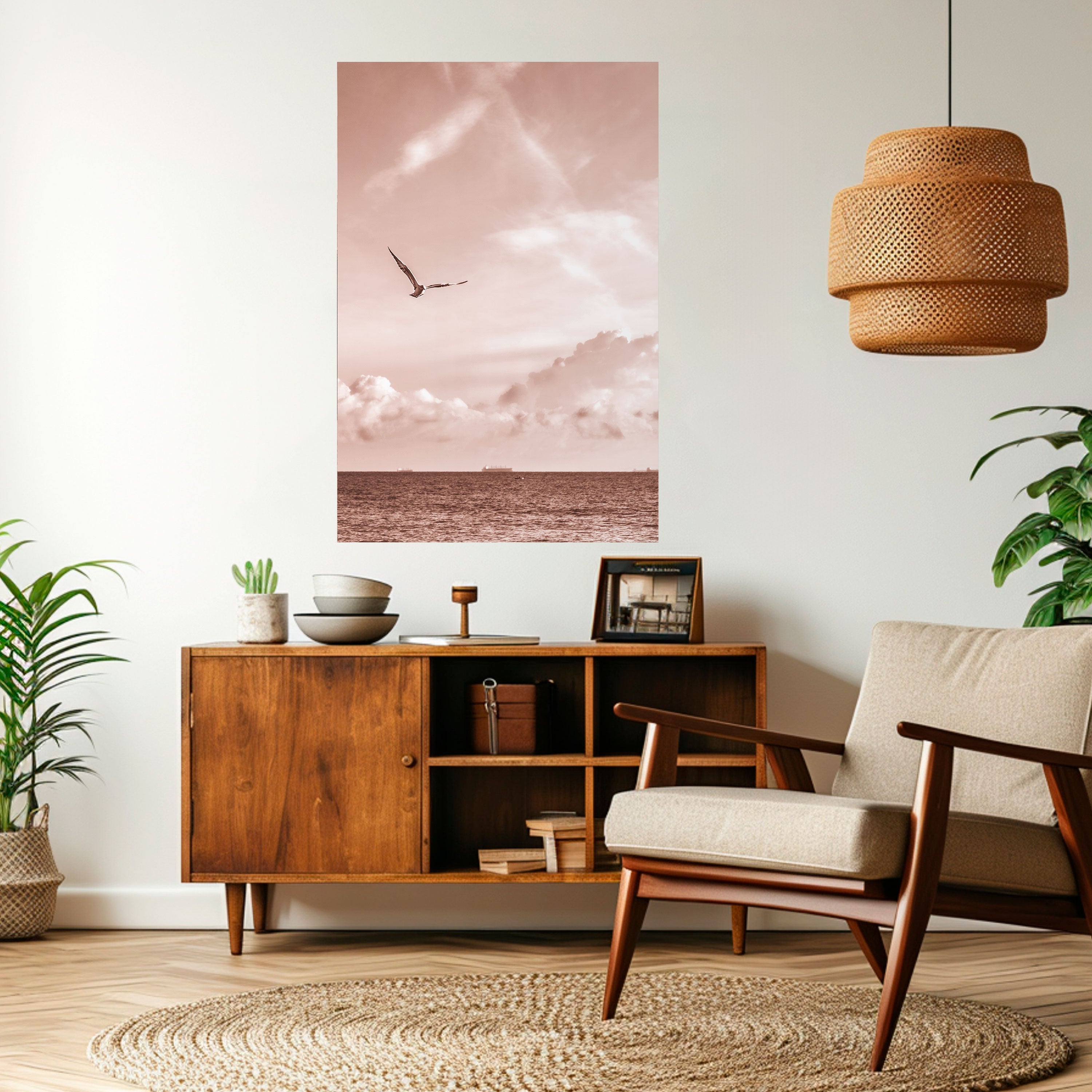 VISTA OF FREEDOM Vertikales Poster zum Abziehen und Aufkleben