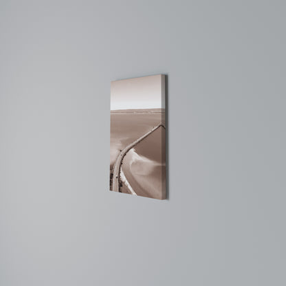 HORIZON BOUND JOURNEY Vertical Canvas Print