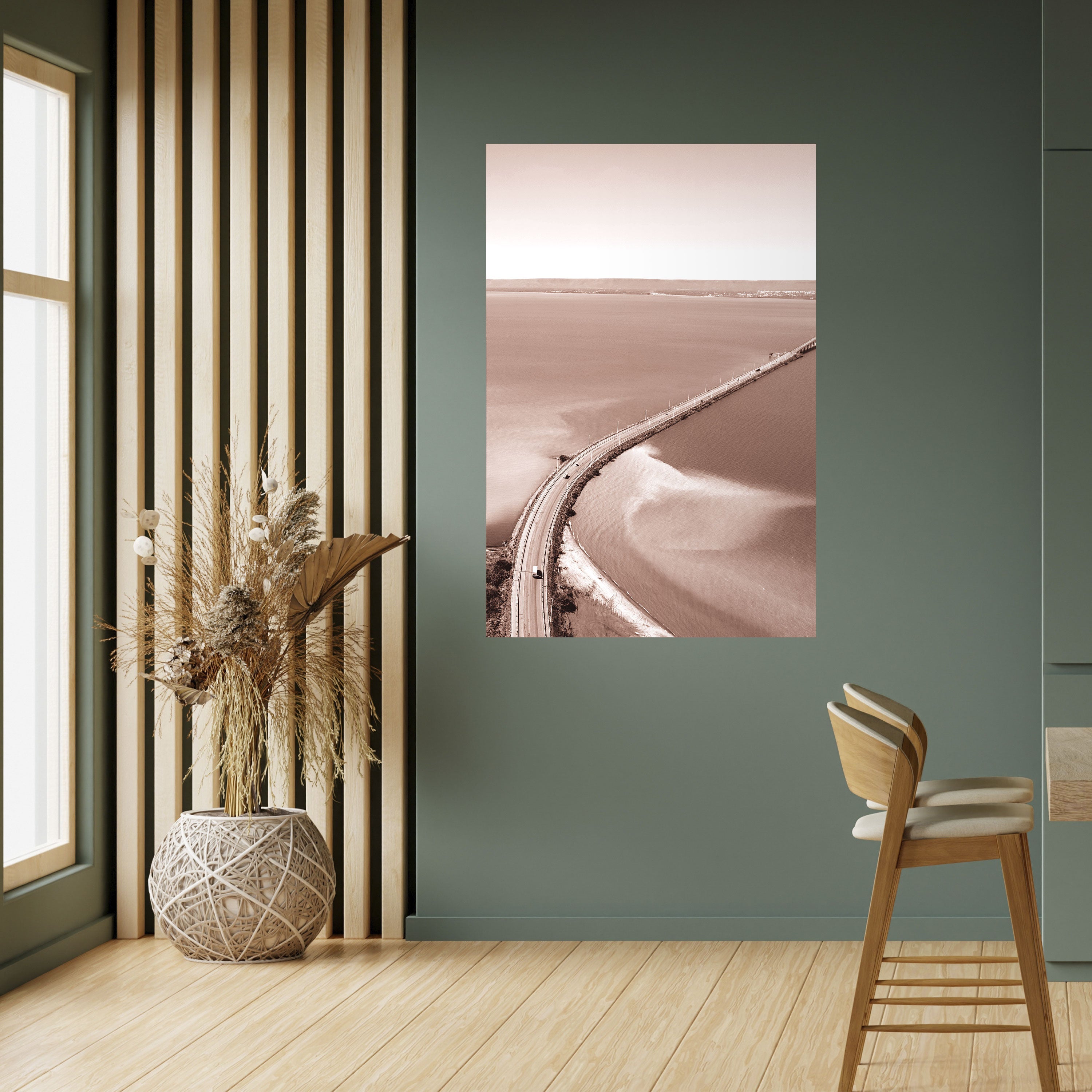 HORIZON BOUND JOURNEY Vertikales Poster zum Abziehen und Aufkleben