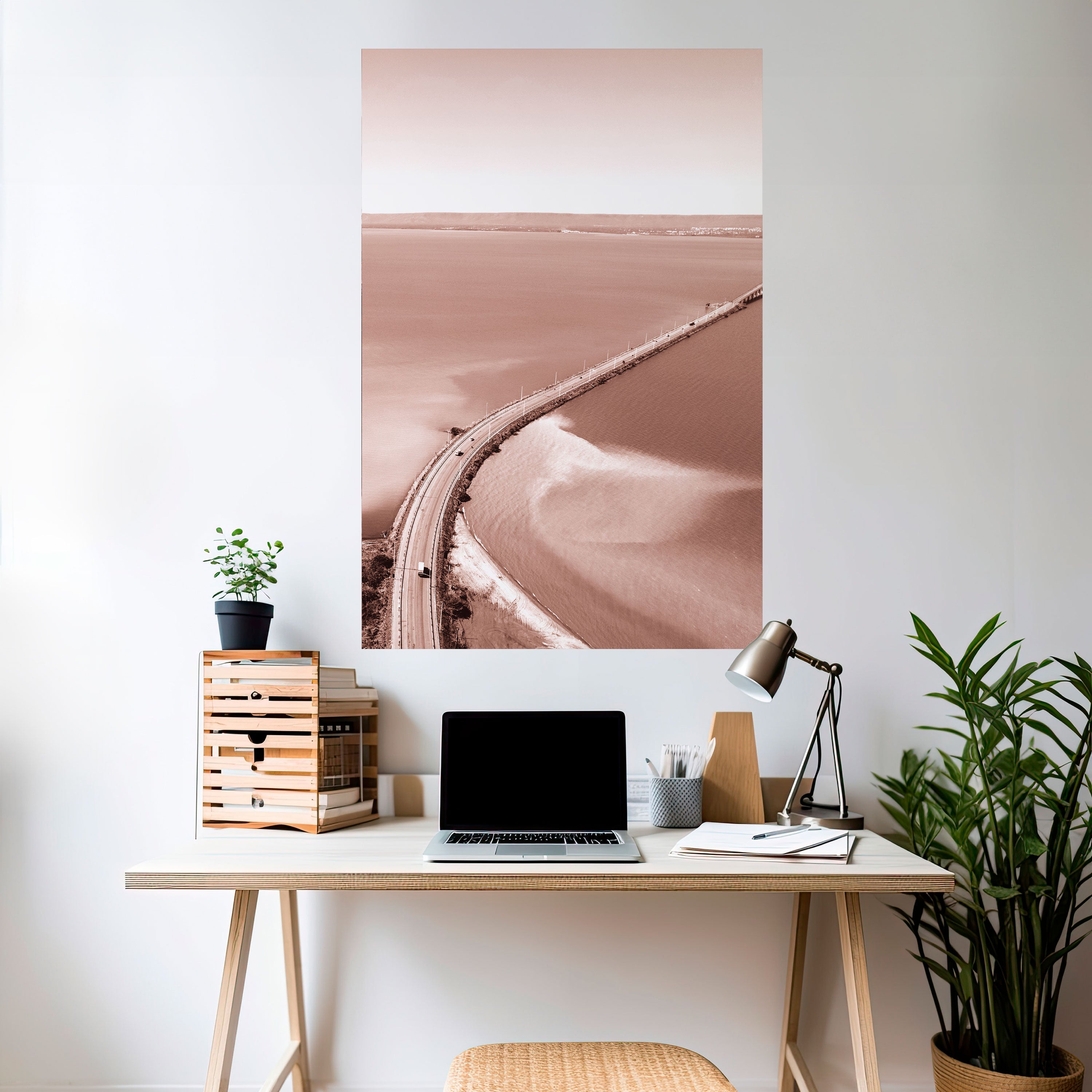 HORIZON BOUND JOURNEY Vertikales Poster zum Abziehen und Aufkleben