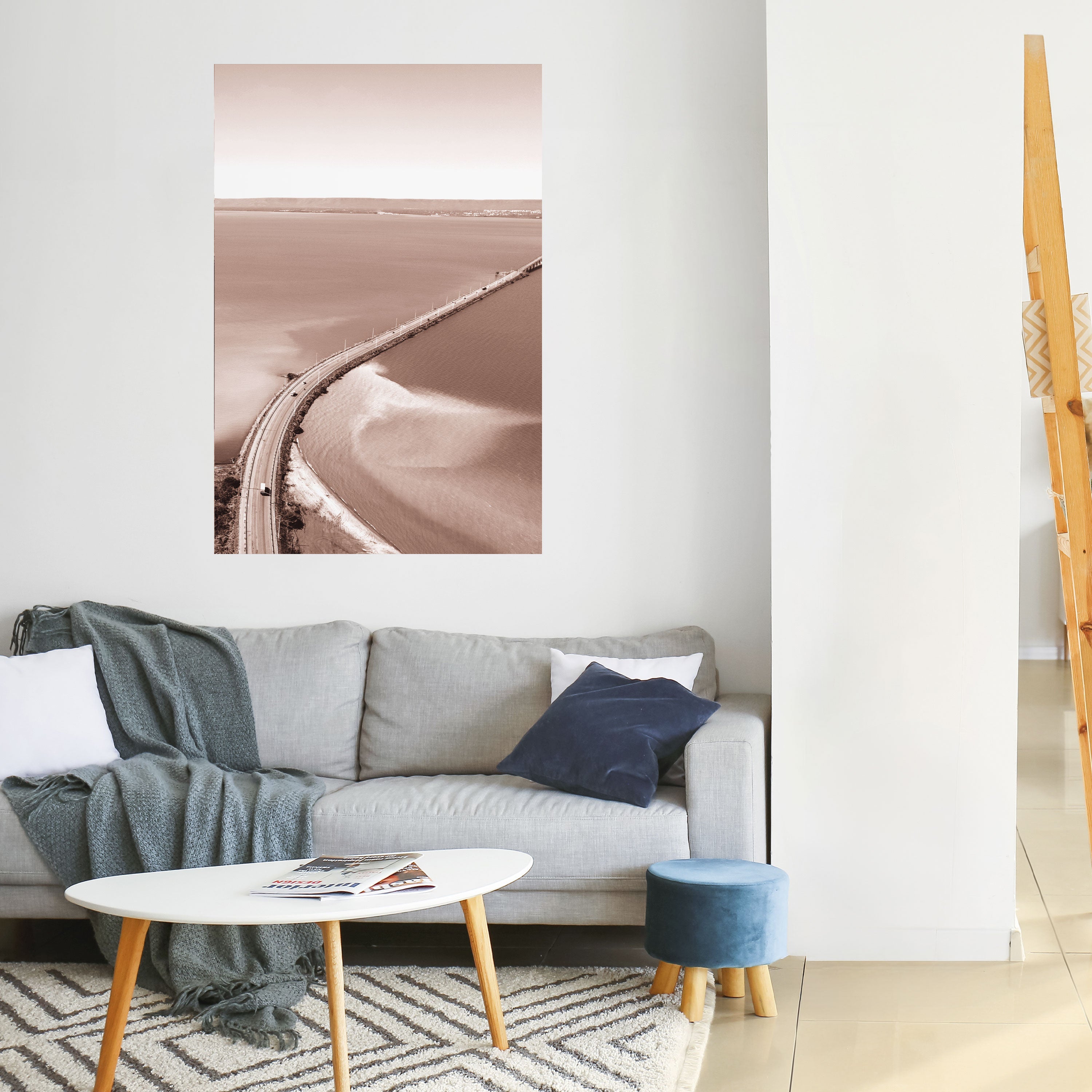 HORIZON BOUND JOURNEY Vertikales Poster zum Abziehen und Aufkleben