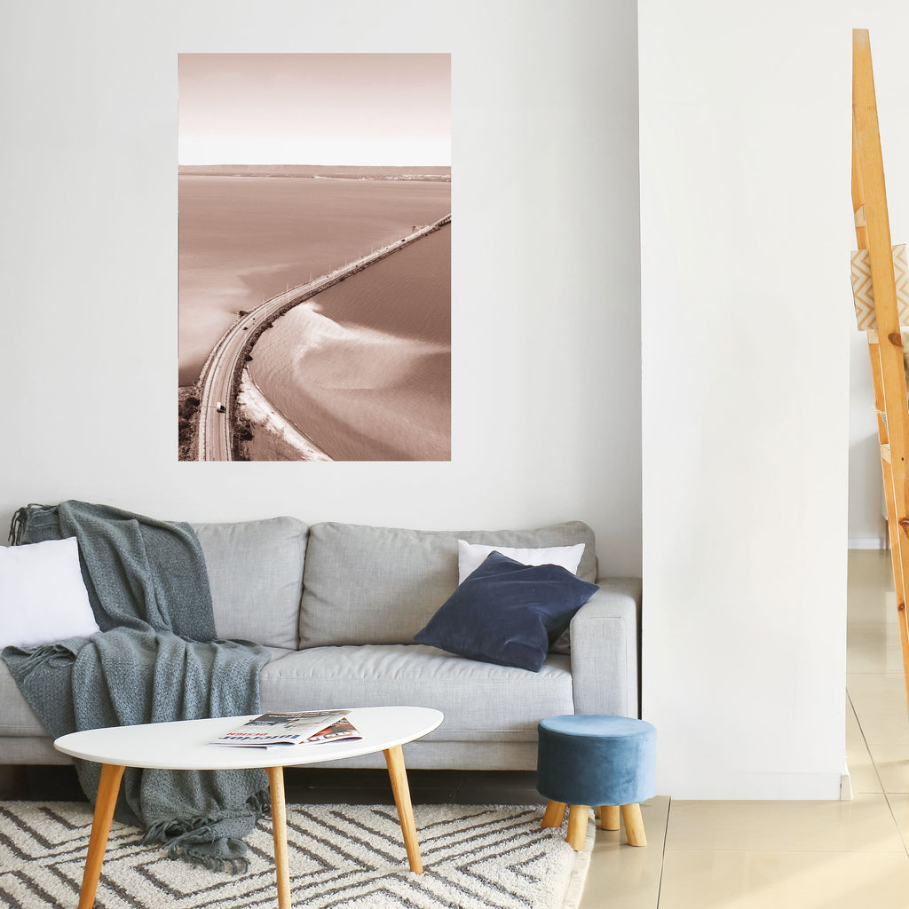 HORIZON BOUND JOURNEY Vertikales Poster zum Abziehen und Aufkleben