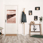 SERENE SHORELINE SEQUENCE Peel and Stick Vertical Poster