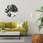 FOLIAGE FUSION Runde Wanddekoration Ø 69 cm