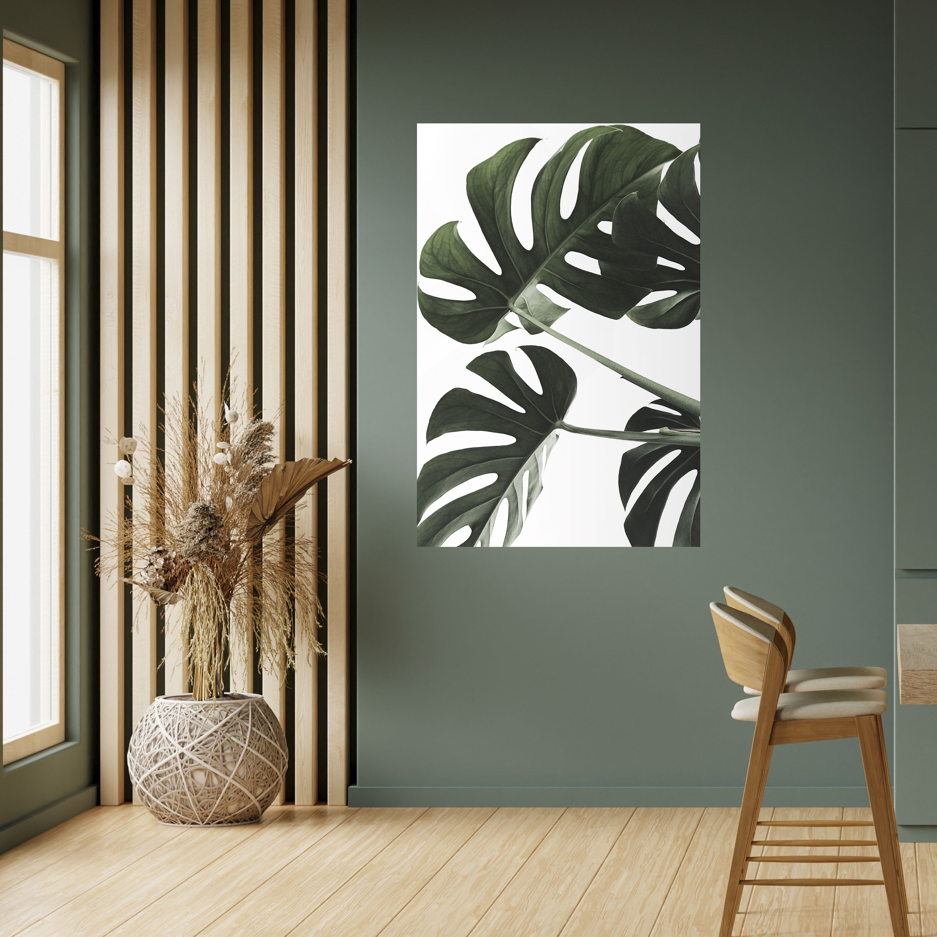 FOLIAGE FUSION Vertikales Poster zum Abziehen und Aufkleben