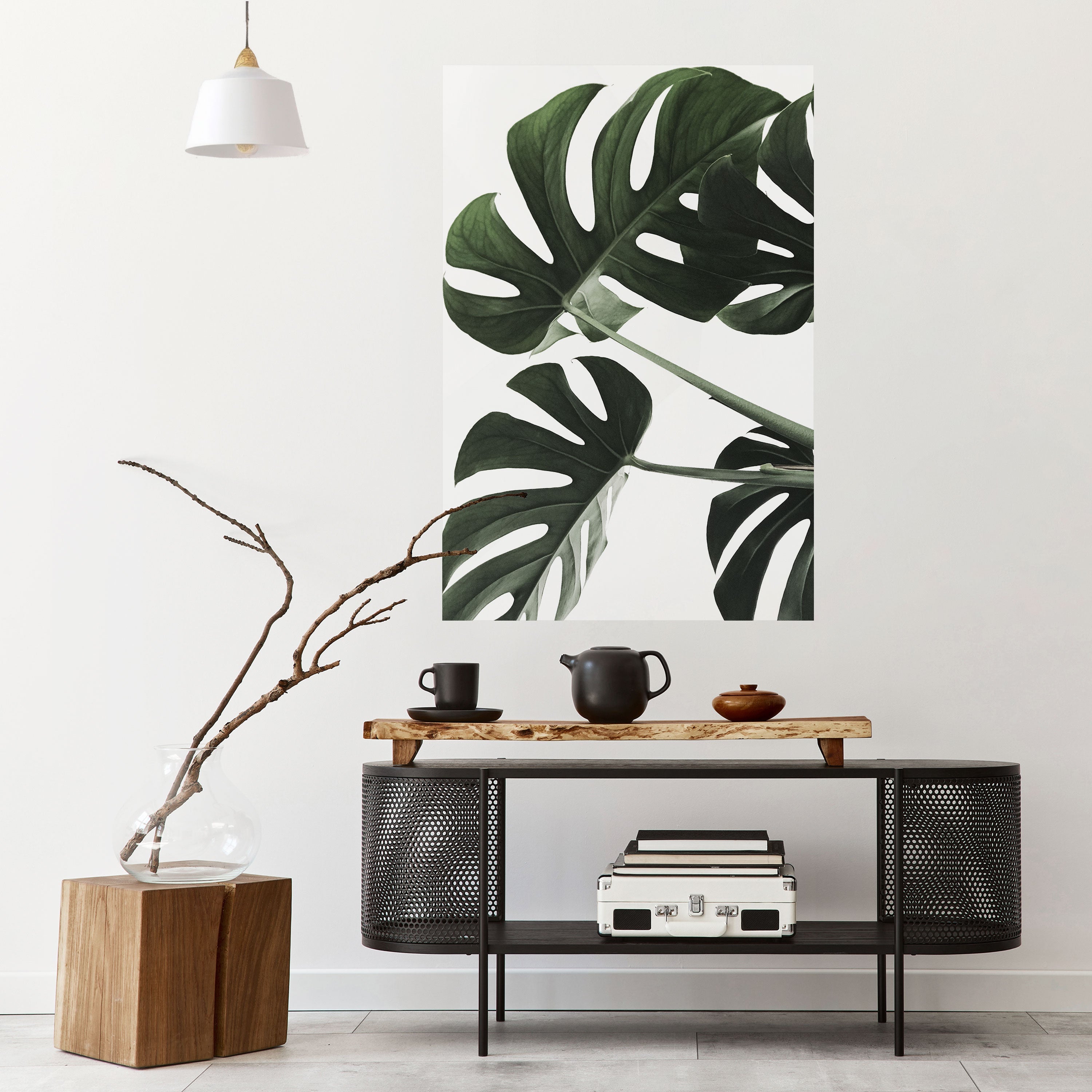FOLIAGE FUSION Vertikales Poster zum Abziehen und Aufkleben