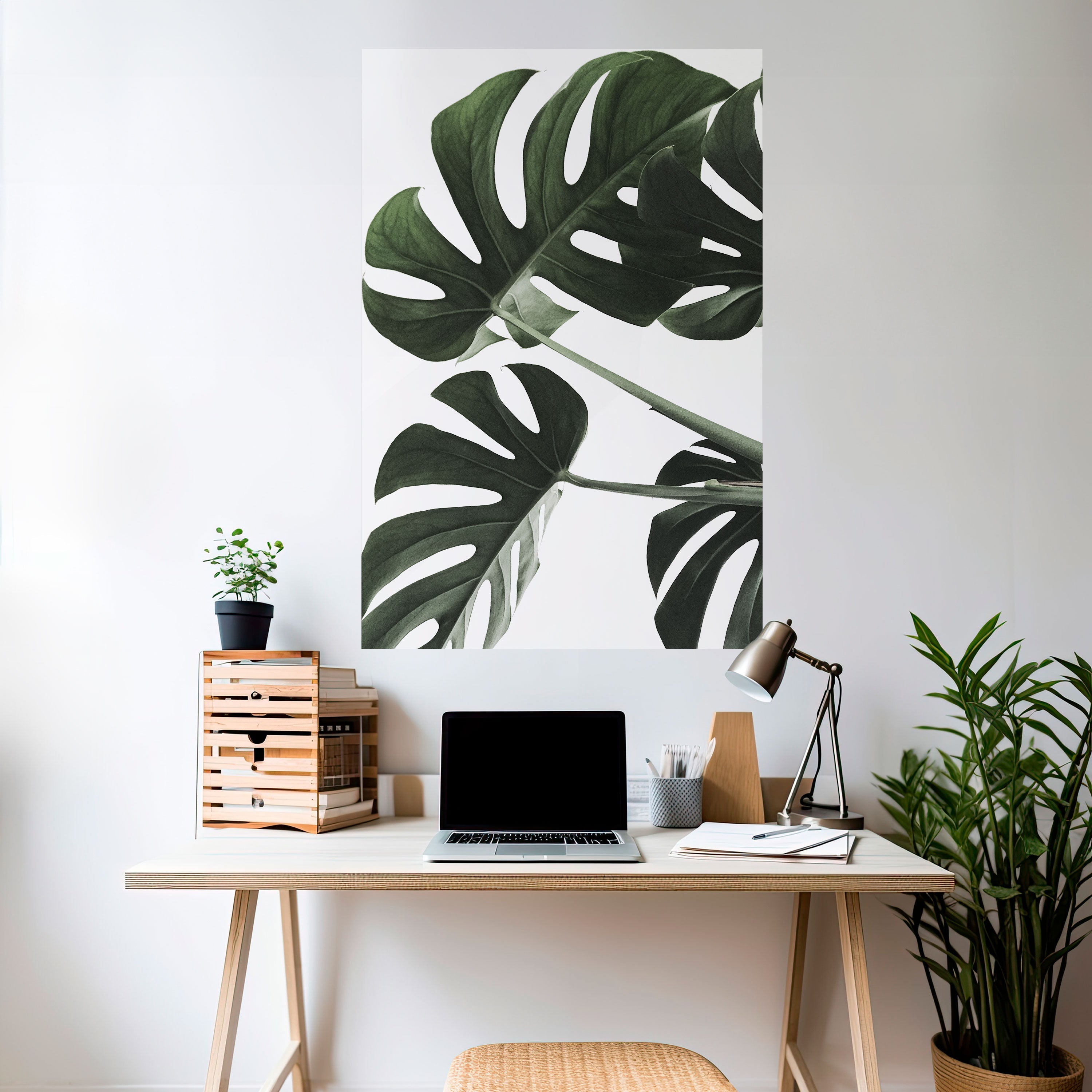 FOLIAGE FUSION Vertikales Poster zum Abziehen und Aufkleben