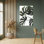 FOLIAGE FUSION Selbstklebendes Poster - Hochformat