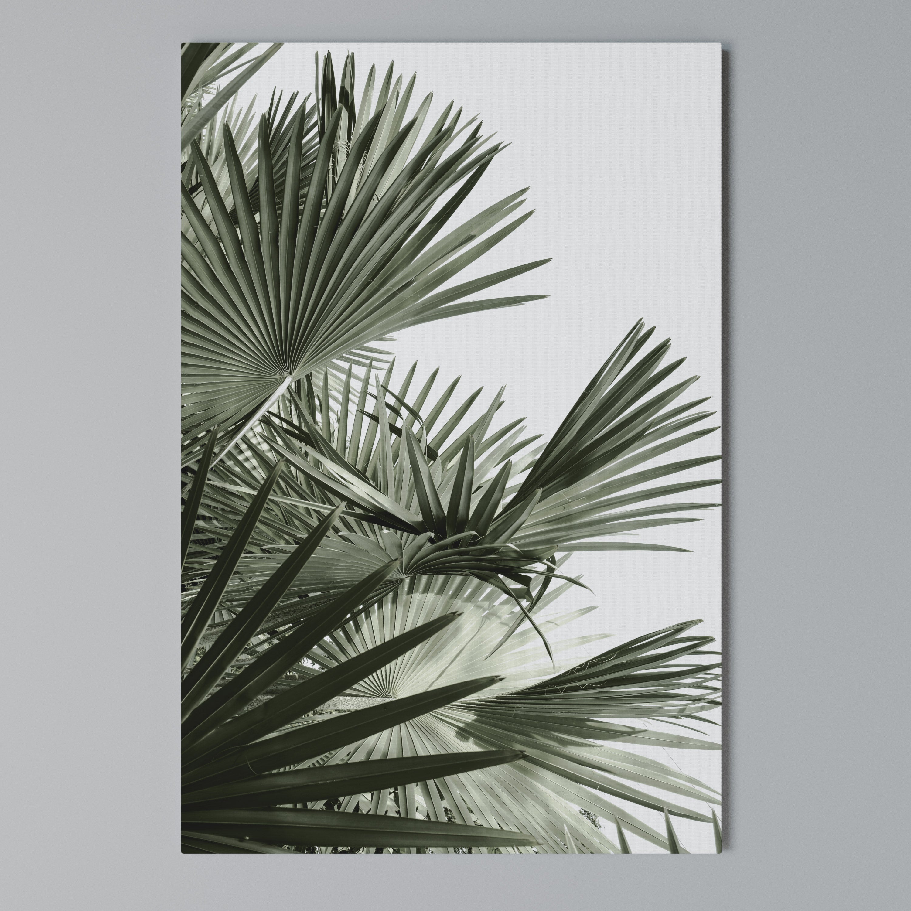 PALM PARADISE DANCE Vertical Canvas Print