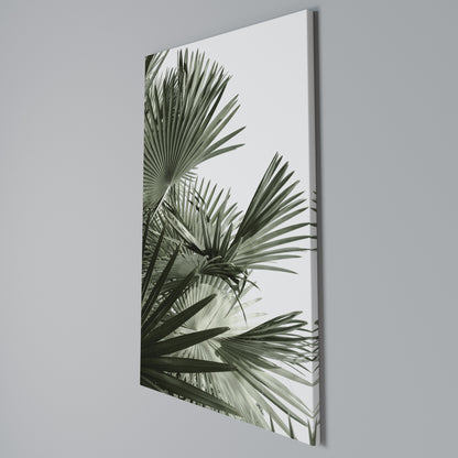PALM PARADISE DANCE Vertical Canvas Print