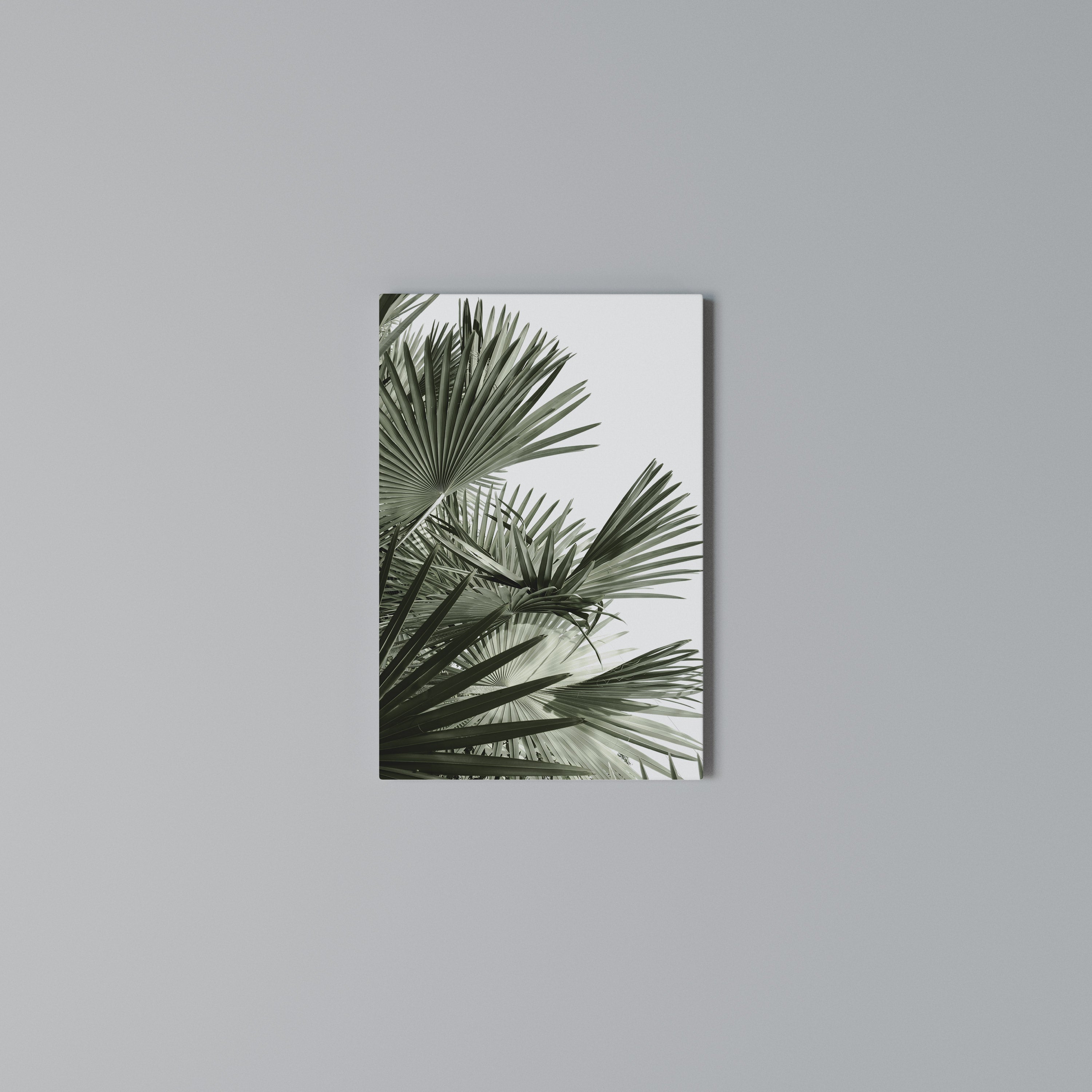 PALM PARADISE DANCE Vertical Canvas Print