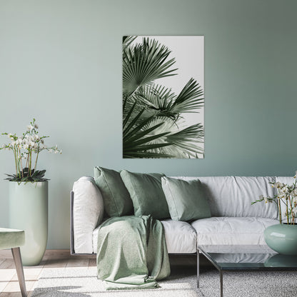 PALM PARADISE DANCE Vertical Canvas Print