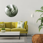 PALM PARADISE DANCE Runde Wanddekoration Ø 69 cm