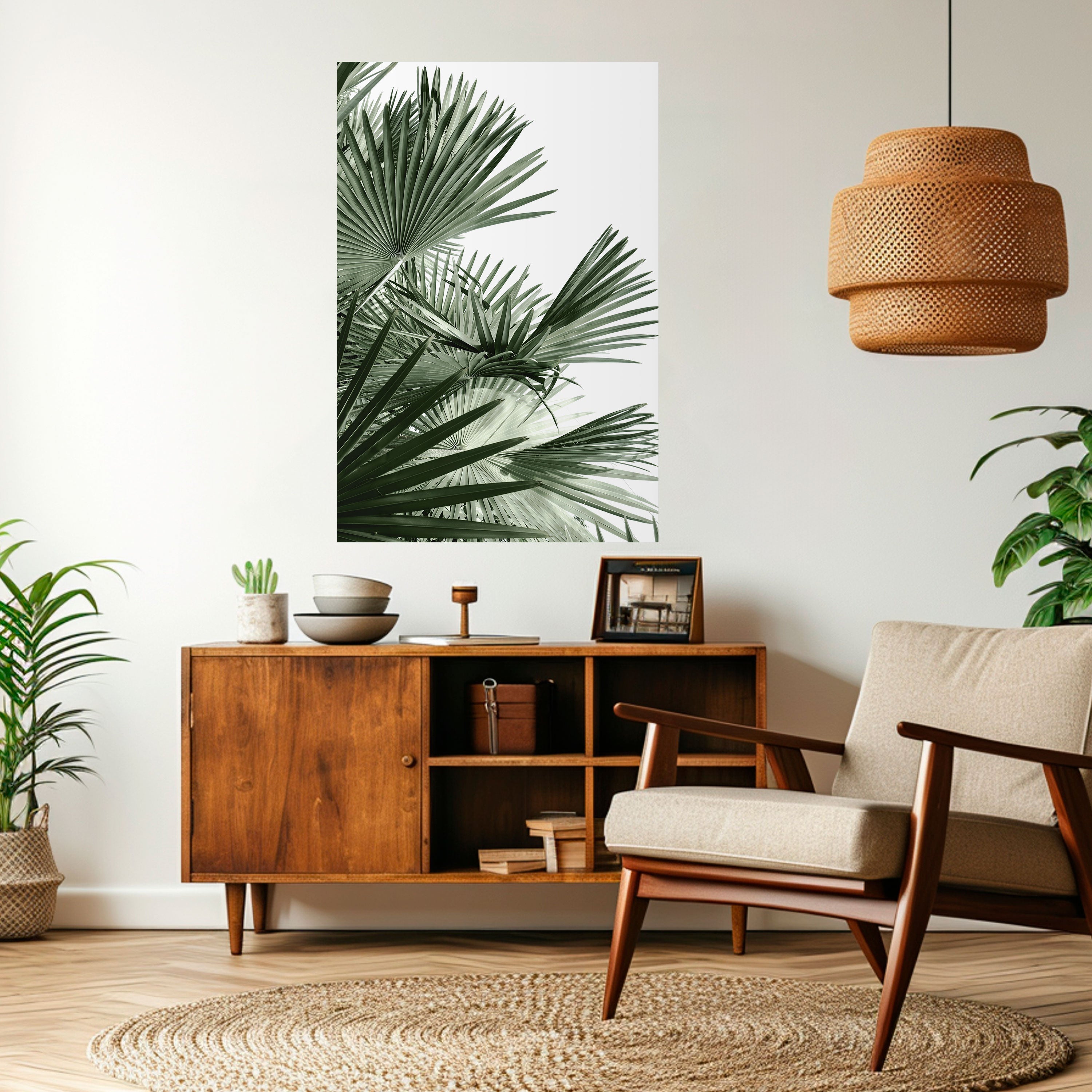 PALM PARADISE DANCE Vertikales Poster zum Abziehen und Aufkleben