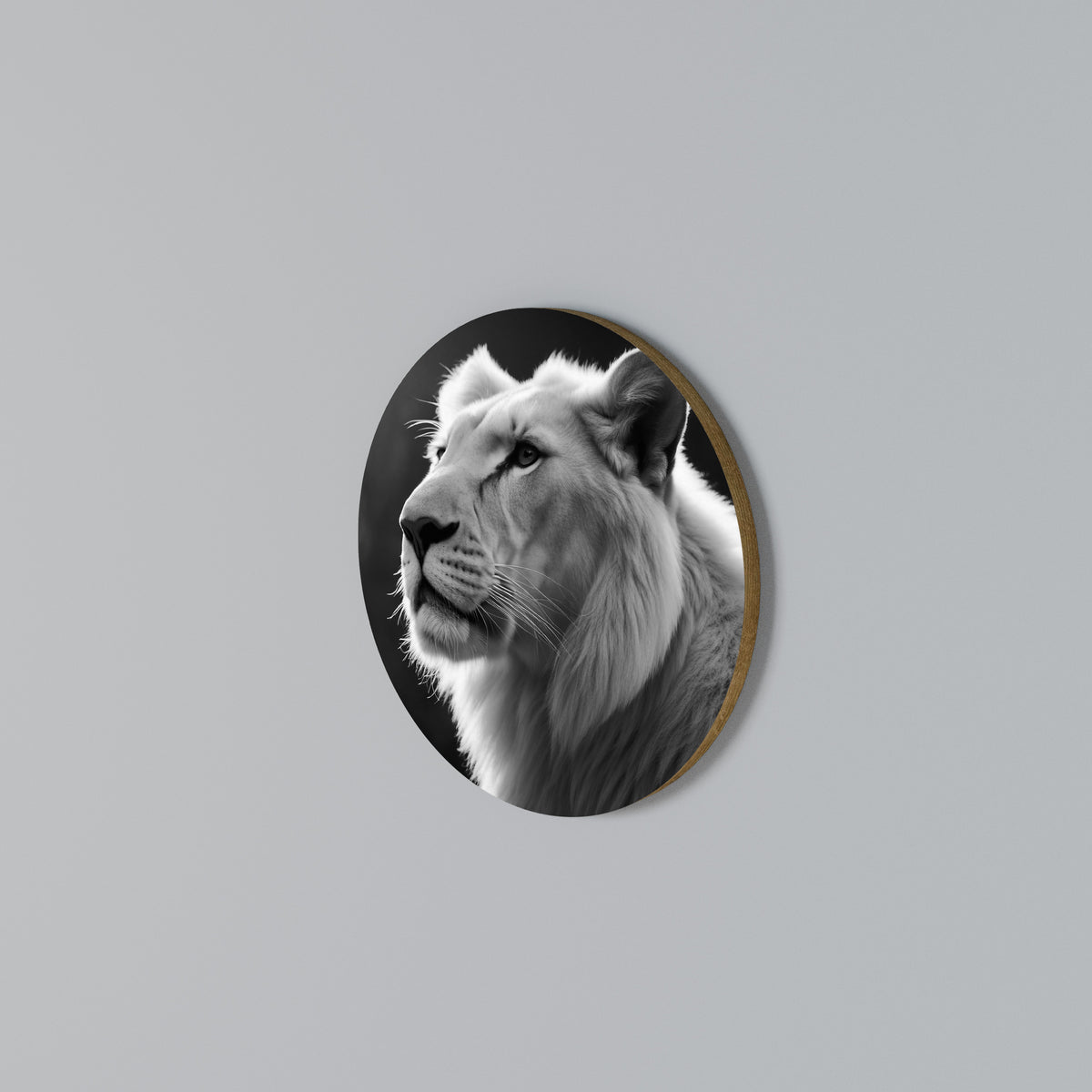 WHISPERS OF MAJESTY Rundes Wandbild