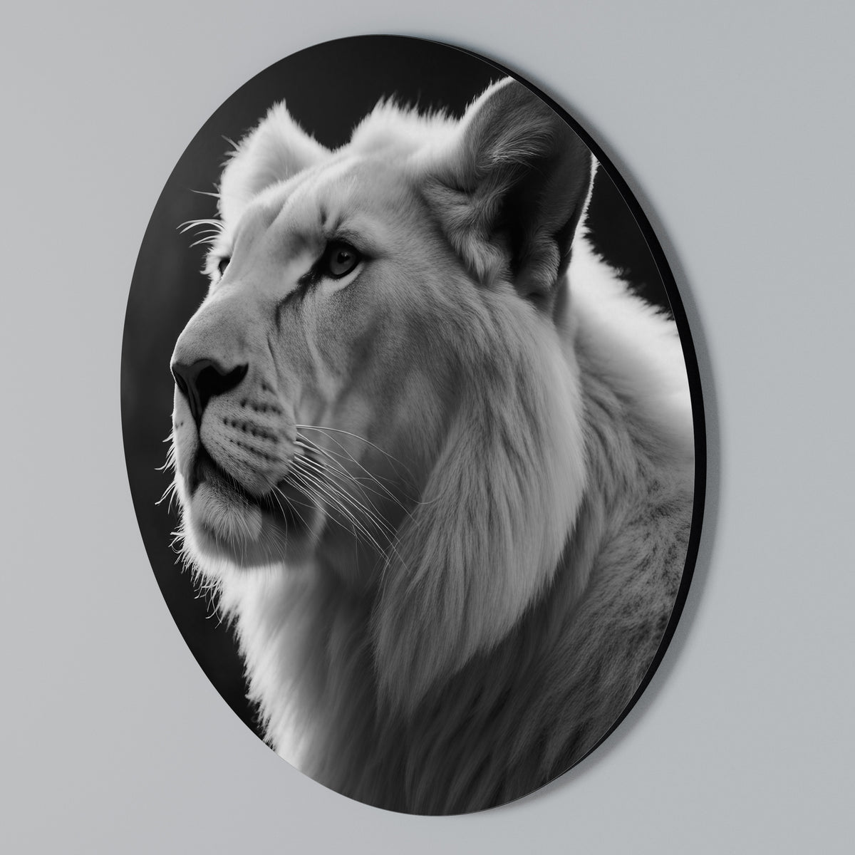 WHISPERS OF MAJESTY Rundes Wandbild