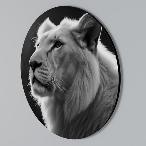 WHISPERS OF MAJESTY Rundes Wandbild