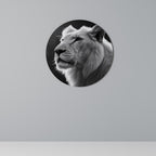 WHISPERS OF MAJESTY Runde Wanddekoration Ø 69 cm