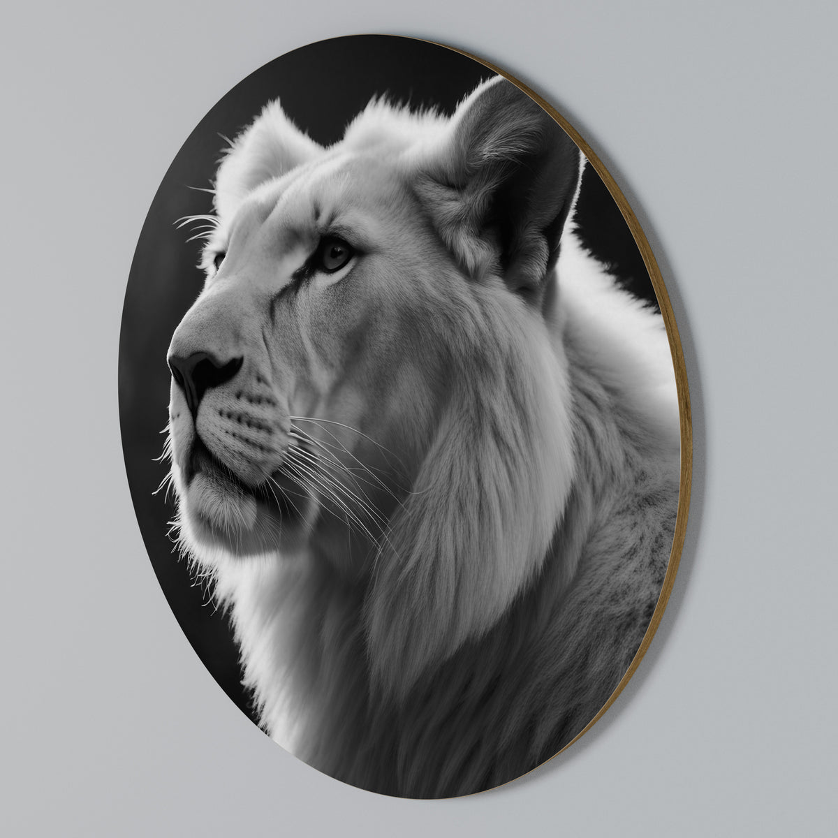 WHISPERS OF MAJESTY Rundes Wandbild