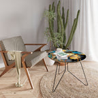 GLIMMERING GINKGO DREAMS Couchtisch Ø 69 cm