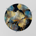 GLIMMERING GINKGO DREAMS Couchtisch Ø 69 cm