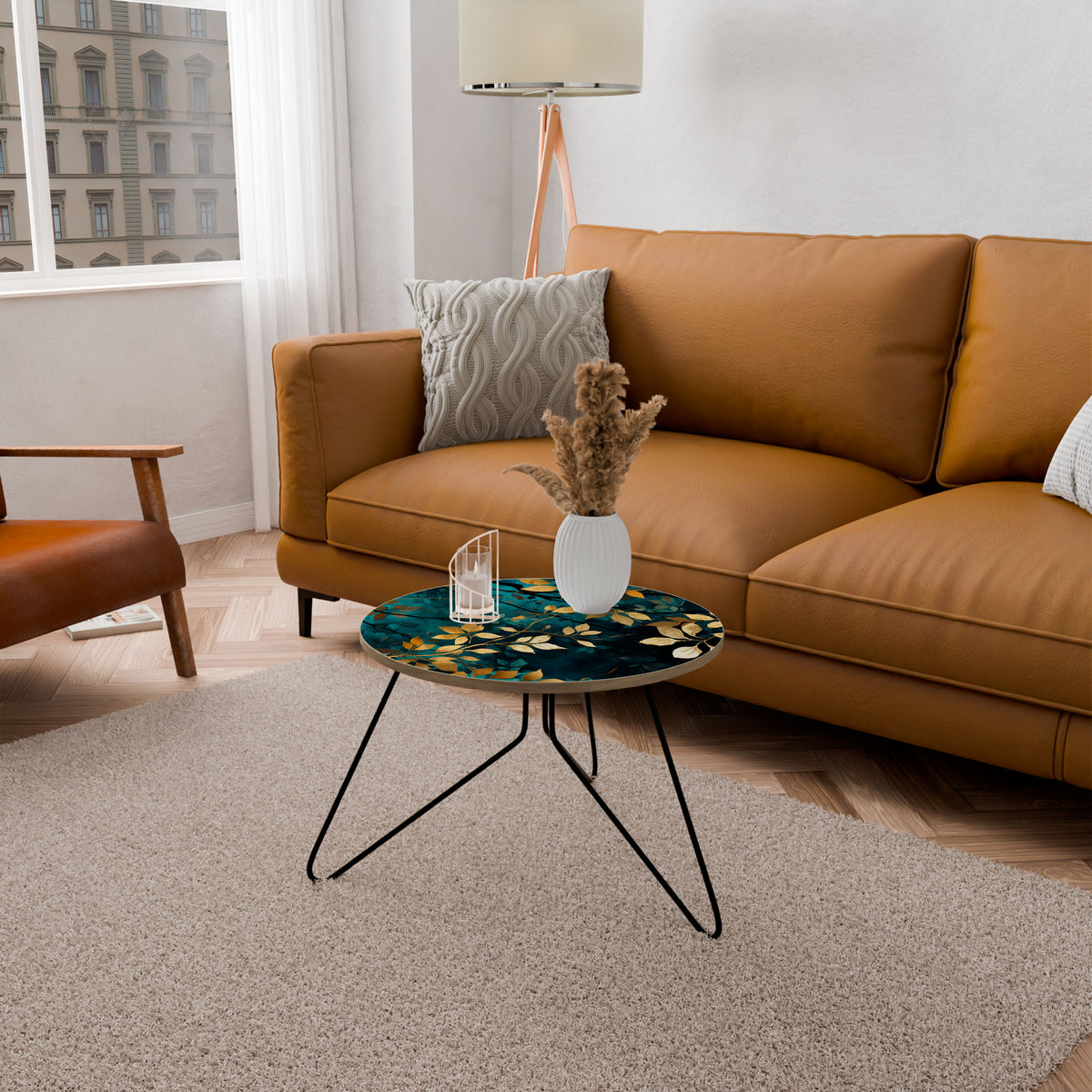 LUSH TURQUOISE Couchtisch