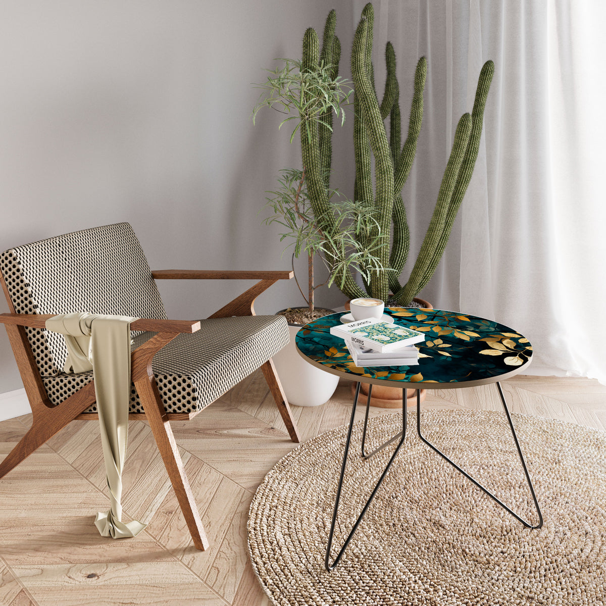 LUSH TURQUOISE Couchtisch